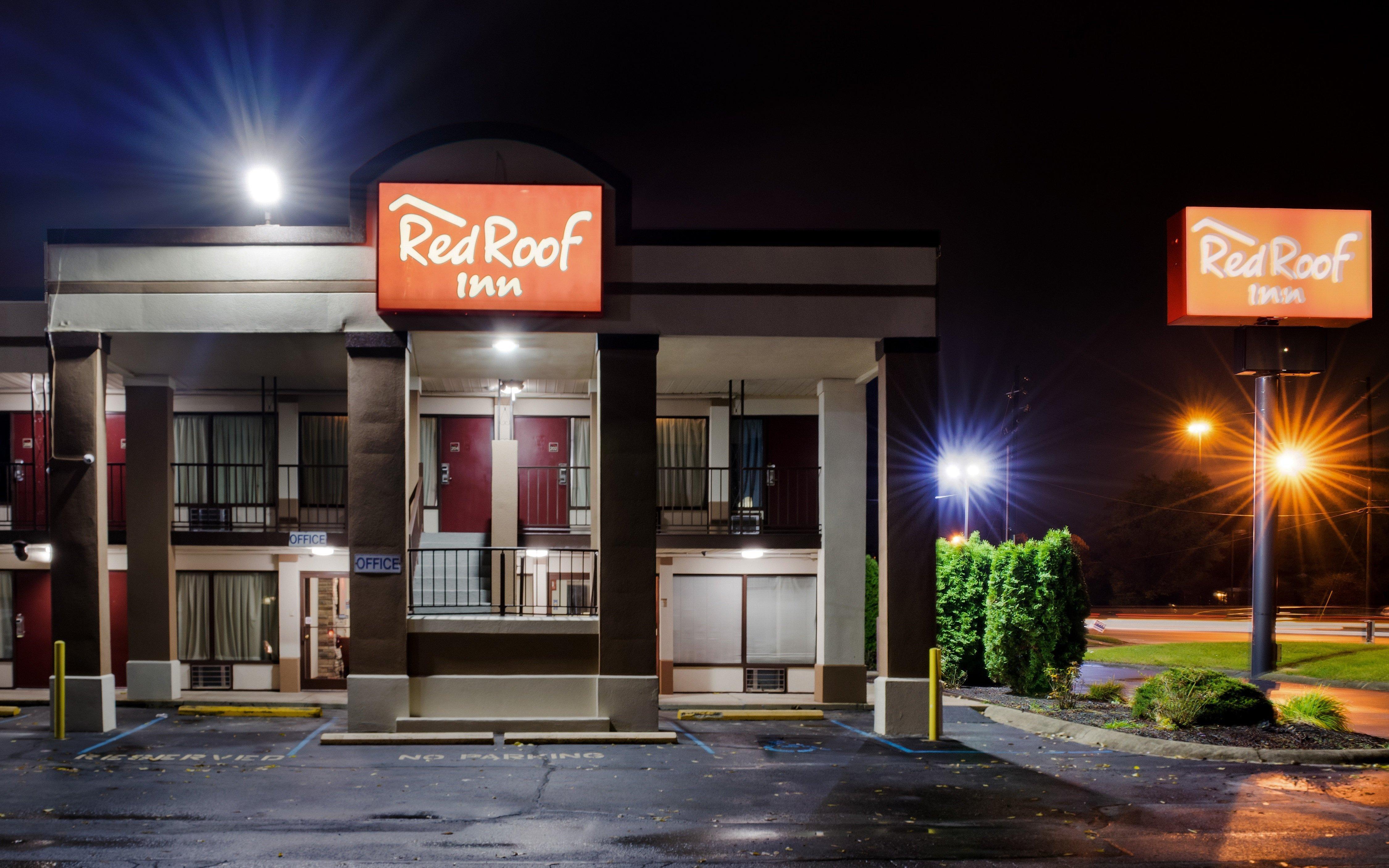 Red Roof Inn Indianapolis East Exterior foto